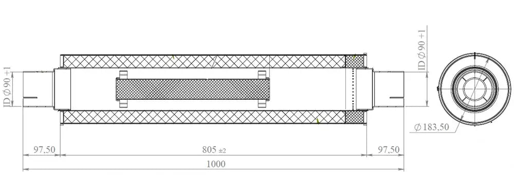 Silenziatore universale - 89390
