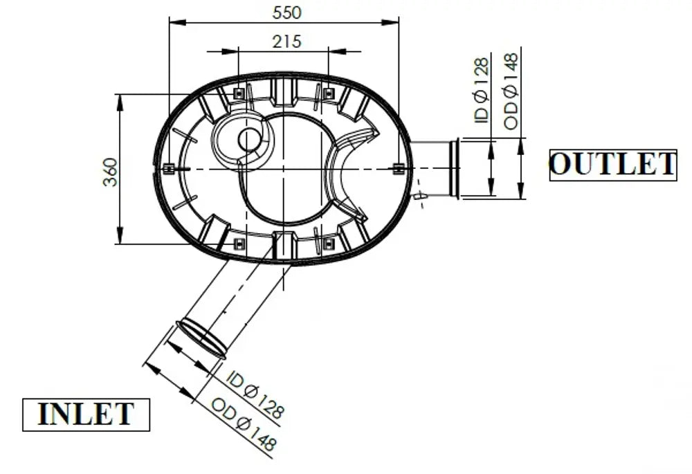 Silenziatore con SCR per Volvo - 8AC012