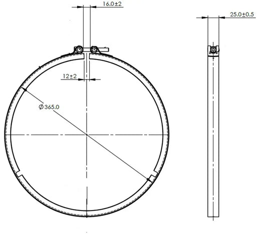 Veefit Fascetta per Renault/Volvo - 8AL006