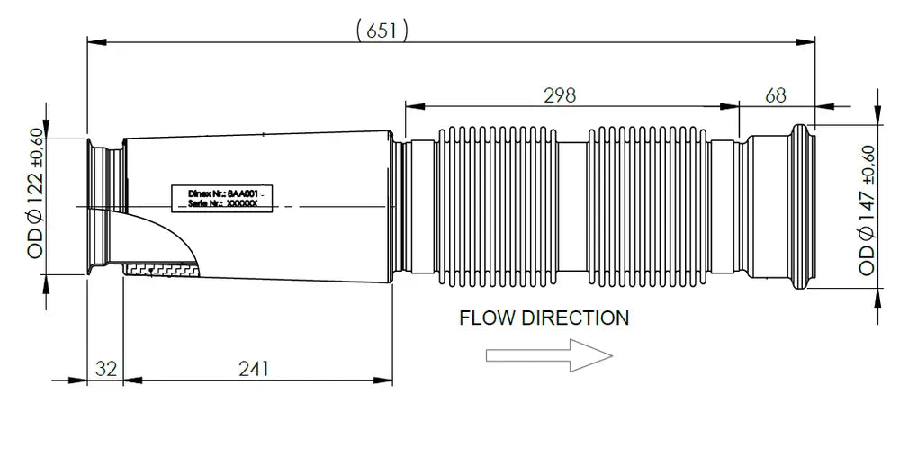 Tubo flessibile per Volvo - 8AA001