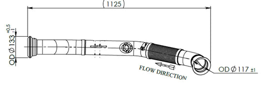 Tubo per Volvo, E-line - 8AA013