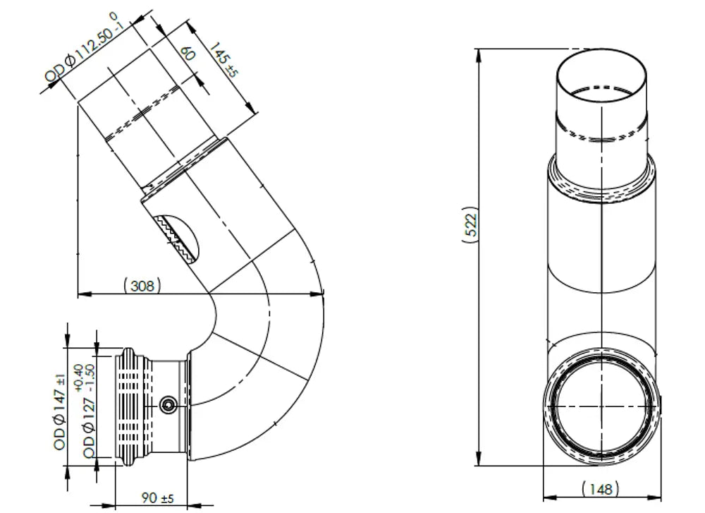Tubo per Volvo - 8AE025