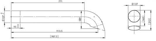 Tubo per Volvo - 8AG011