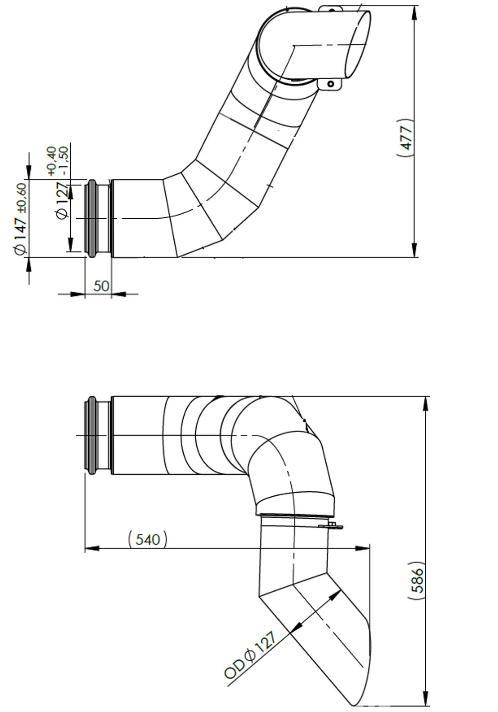 Tubo per Volvo - 8AG036