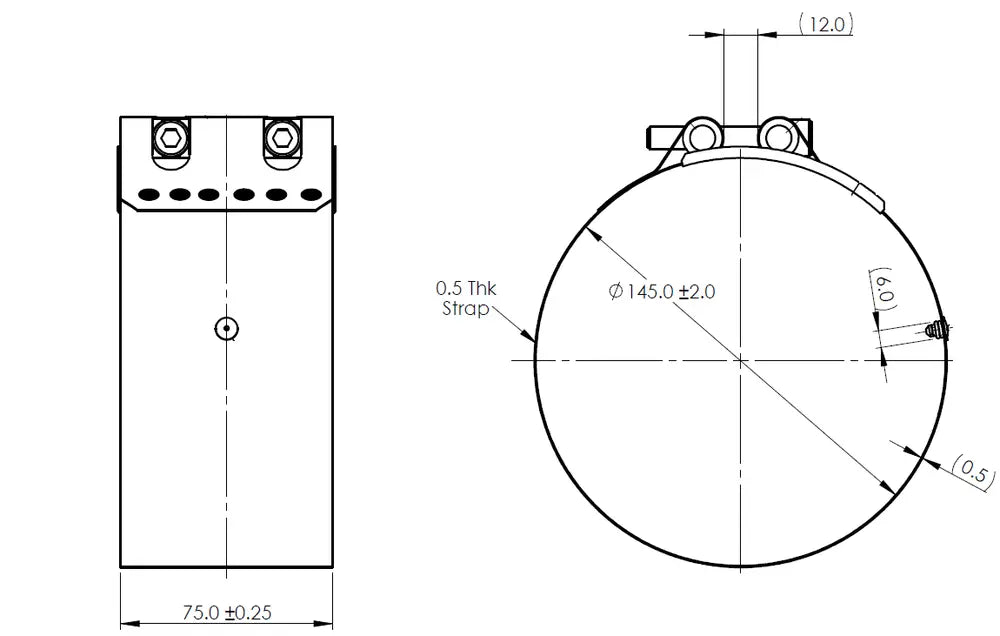 FlexJoiner Fascetta, Ø=157.5 / L=75 mm, INOX - 99342