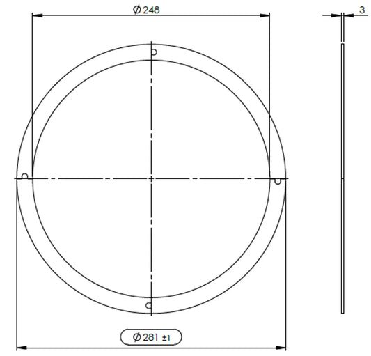 Support Ring per DAF (2AI005) - 9AA194