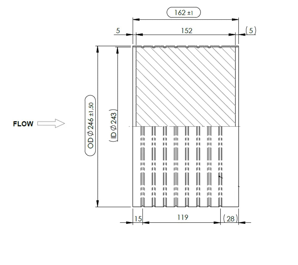 Substrato da incasso per Volvo - 9AA058