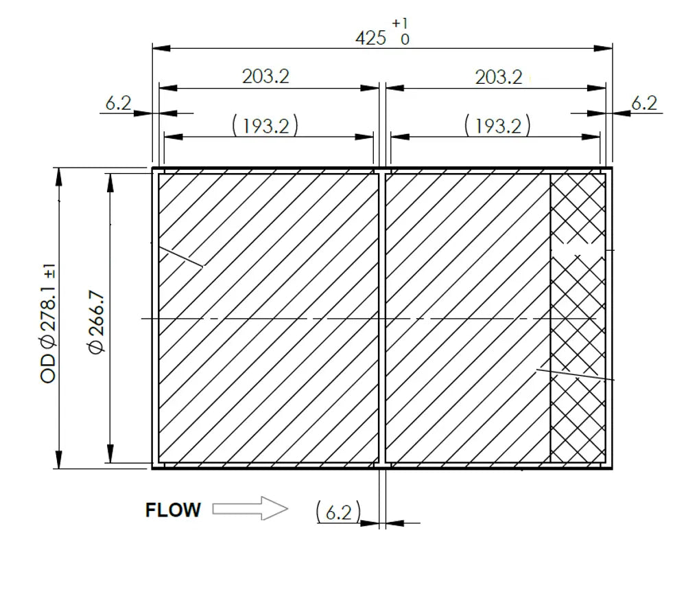 Substrato da incasso per DAF/Volvo - 9AA100