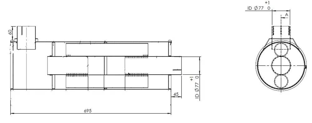 Silenziatore per AEC, ALU - 16305