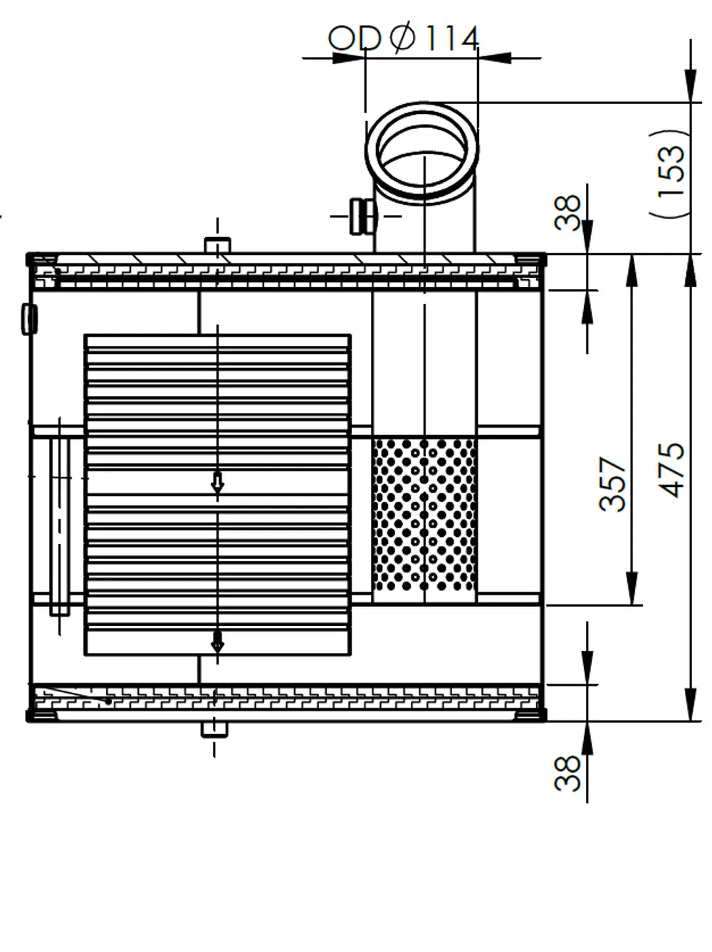 Silenziatore per VDL - 17303