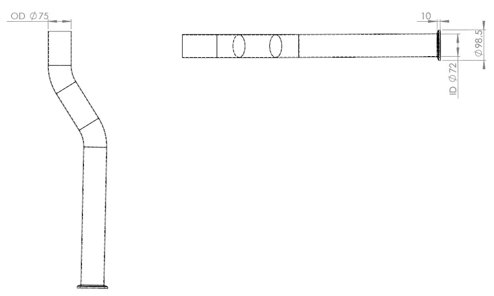 Tubo per DAF - 21254