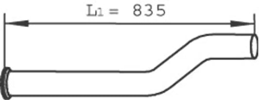 Tubo per DAF - 21254