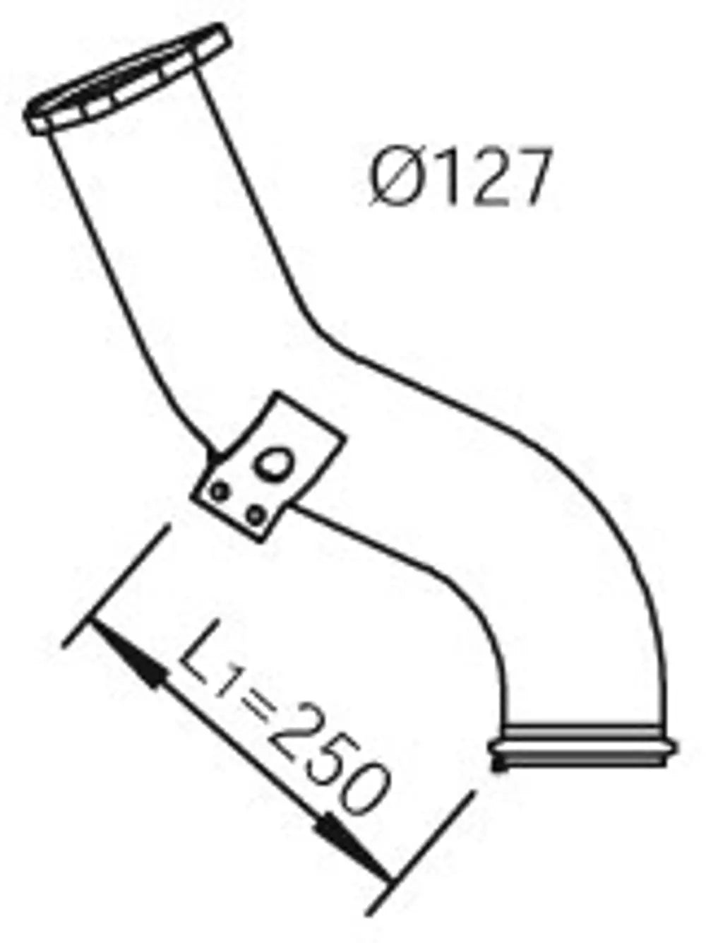 Tubo per DAF - 21273