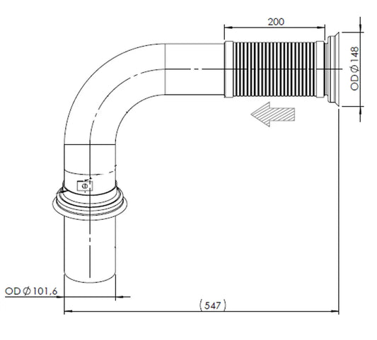 Tubo per DAF - 21275