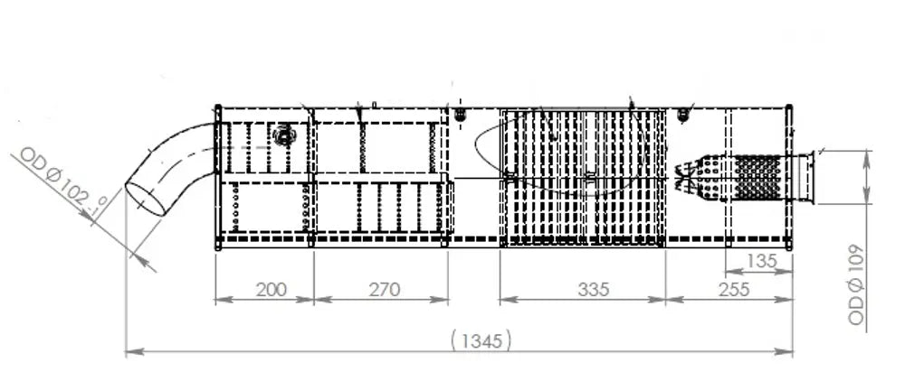 Silenziatore con SCR per DAF - 21456