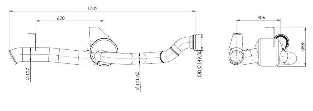Tubo per DAF - 21472