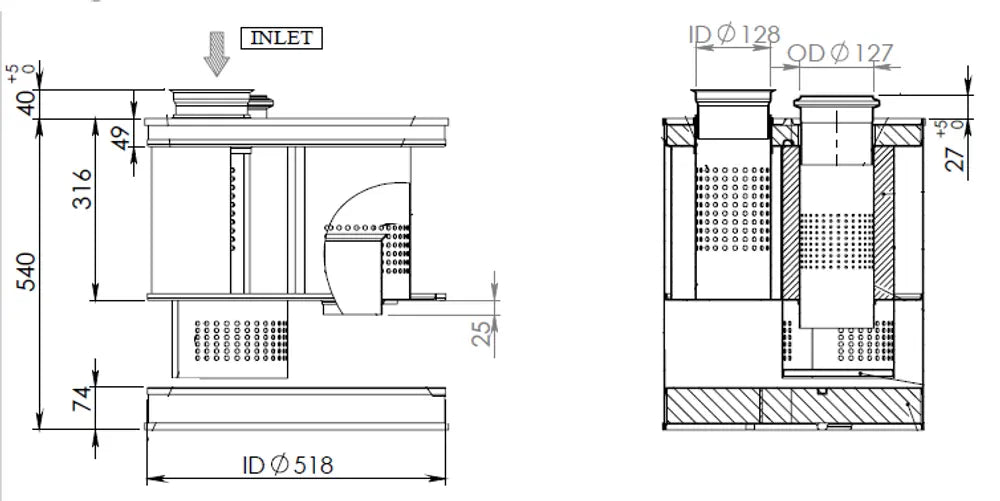 Silenziatore per DAF - 21488
