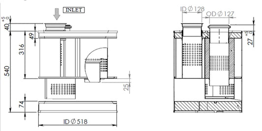 Silenziatore per DAF - 21488