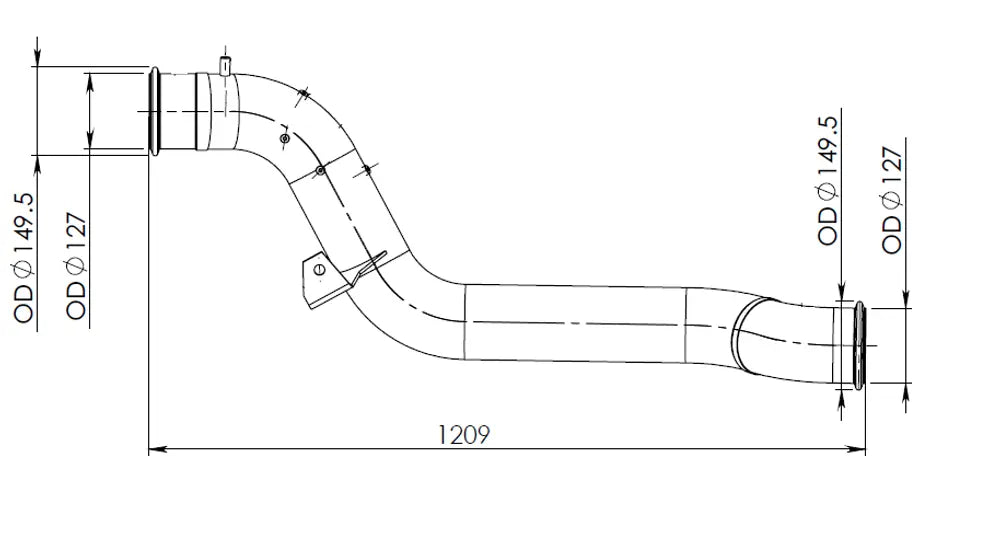 Tubo per DAF - 21511