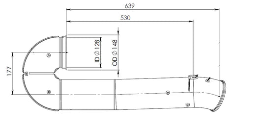 Tubo per DAF - 21673