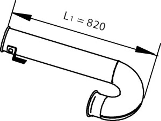 Tubo per DAF - 21736