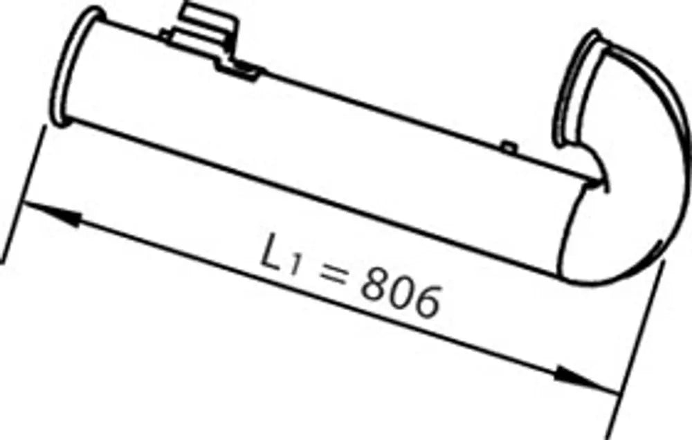 Tubo per DAF - 21788
