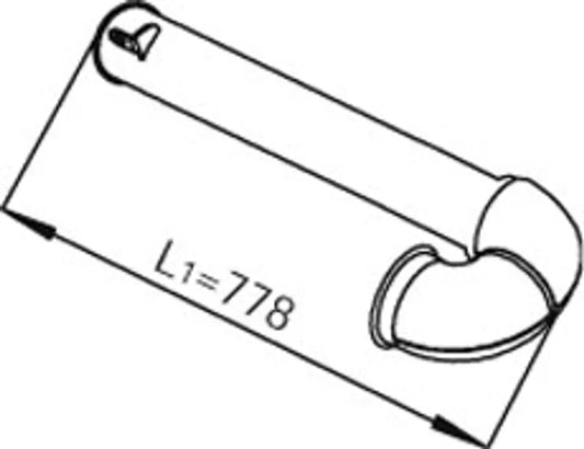 Tubo per DAF - 21795