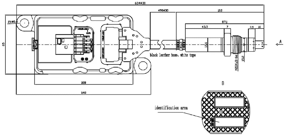 Sensore NOx per DAF - 22026