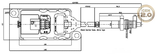 Sensore NOx per DAF - 22037