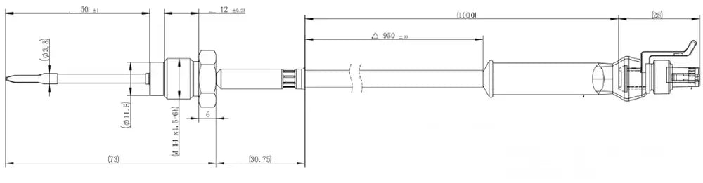 Sensore di temperatura per DAF - 22041