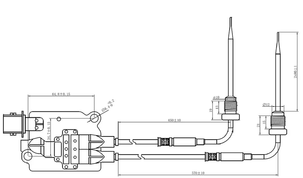 Sensore di temperatura per DAF - 22045