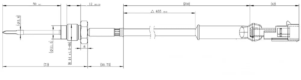 Sensore di temperatura per DAF - 22048