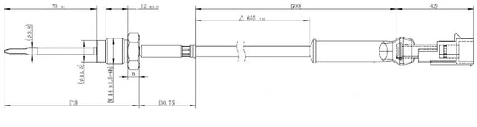Sensore di temperatura per DAF - 22048