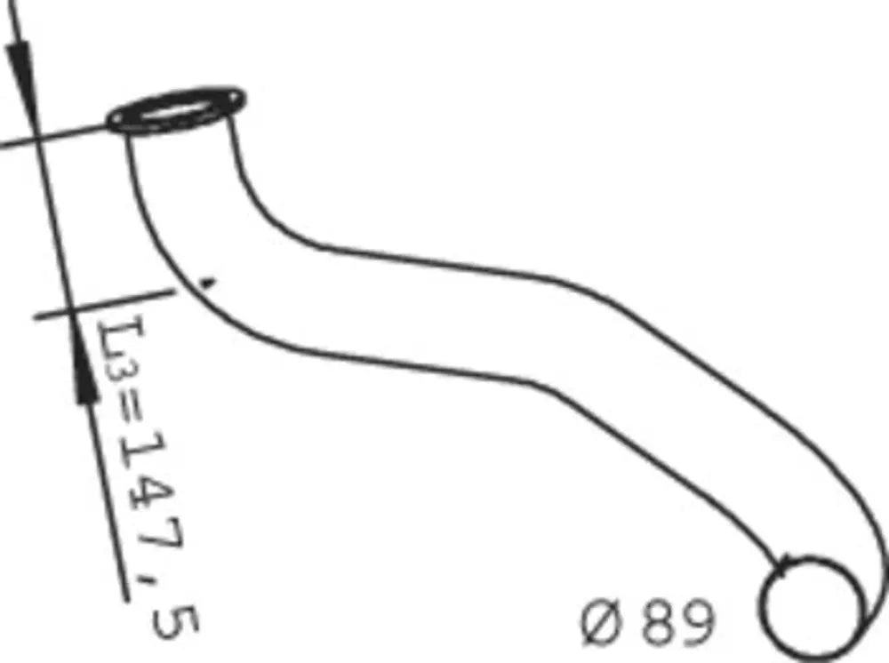 Tubo per DAF - 22137