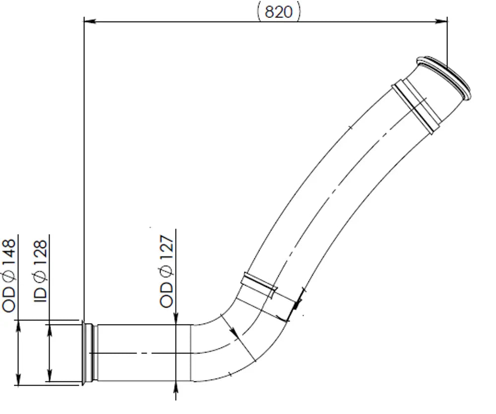 Tubo per DAF - 22153