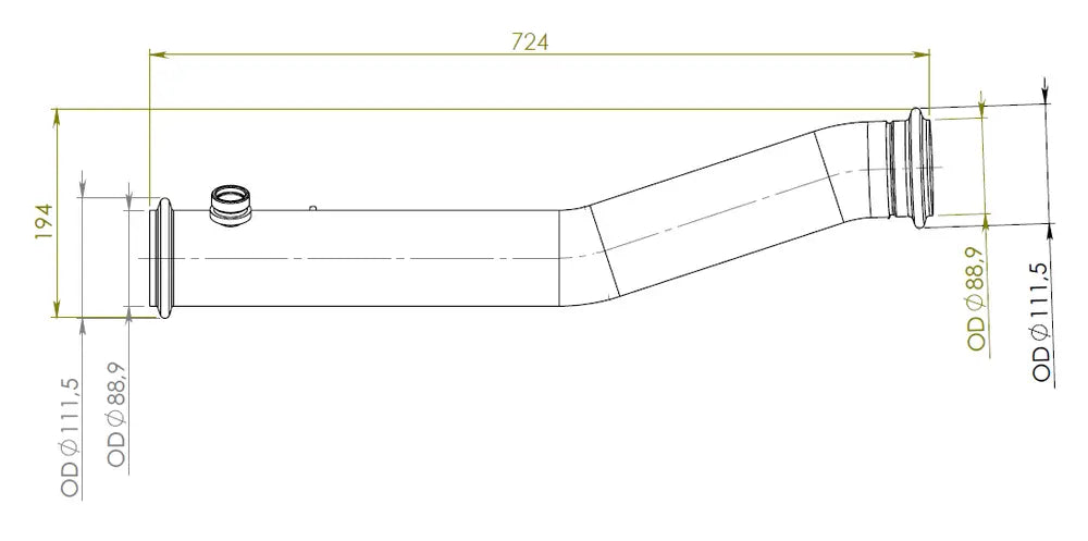 Tubo per DAF - 22270