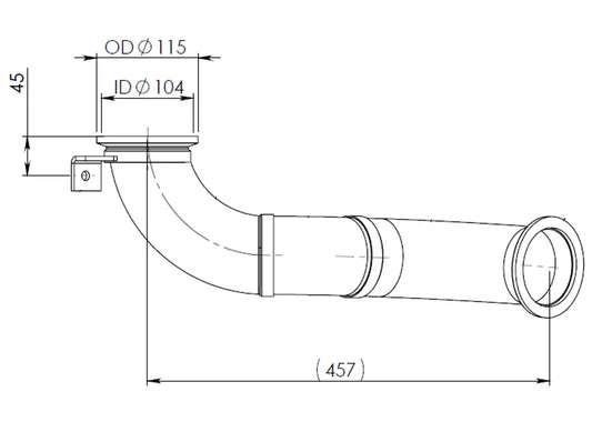 Tubo per DAF - 22291