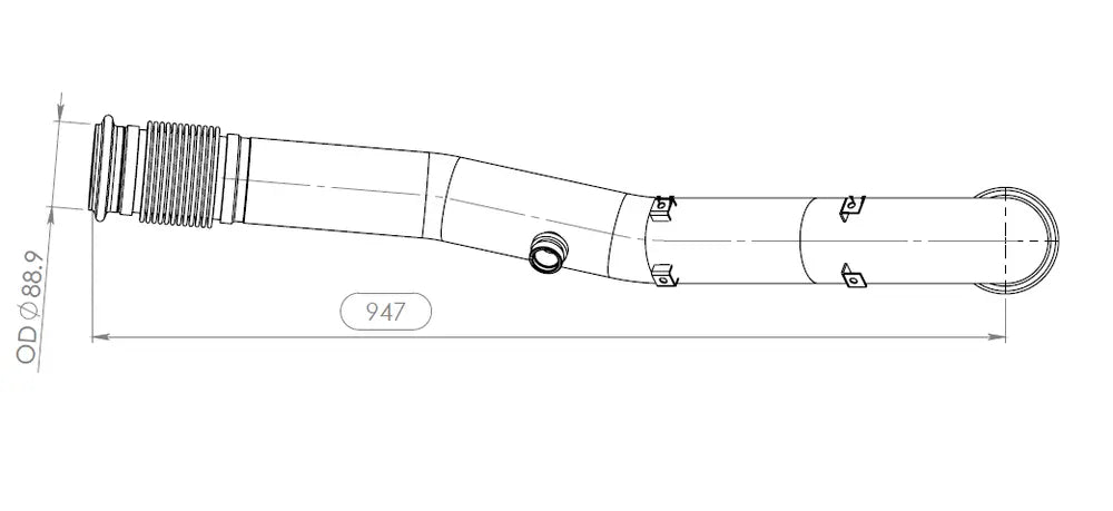 Tubo per DAF - 22294