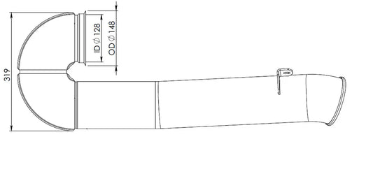 Tubo per DAF - 22612
