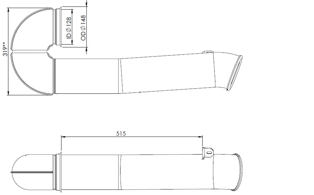 Tubo per DAF - 22615