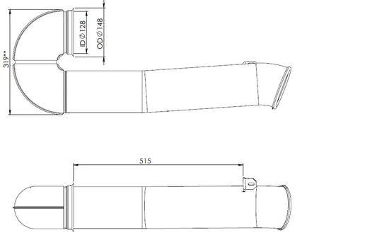 Tubo per DAF - 22615