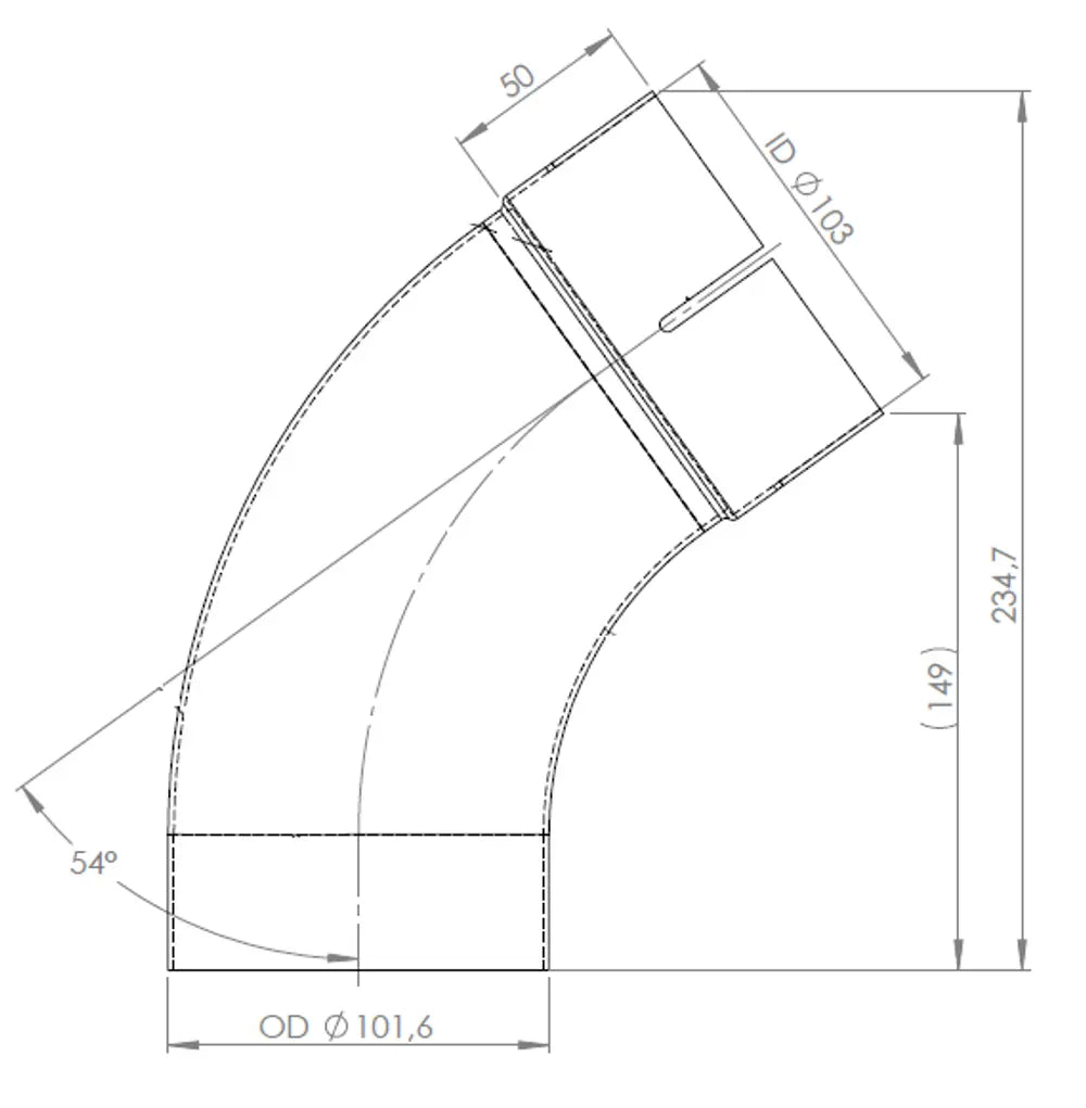 Tubo per DAF - 22623