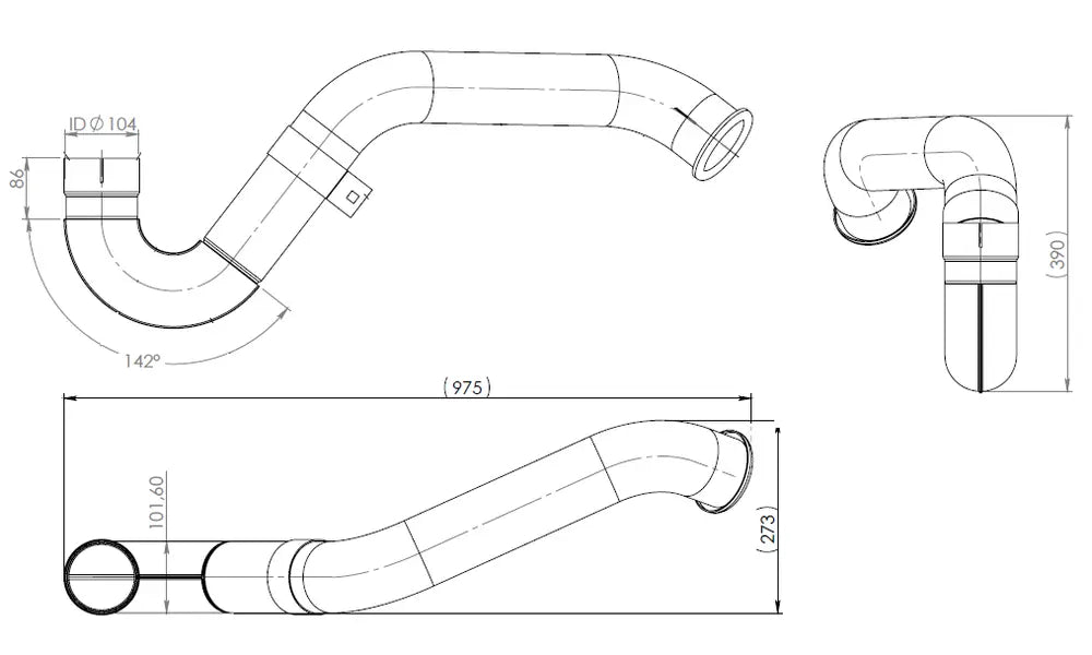 Tubo per DAF - 22625