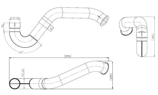 Tubo per DAF - 22625