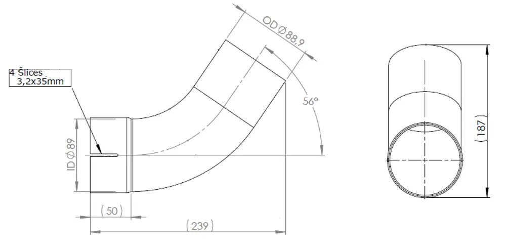 Tubo per DAF - 22627