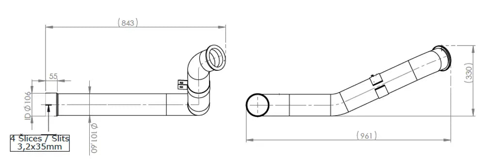 Tubo per DAF - 22636