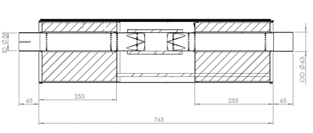 Silenziatore per Iveco - 28342