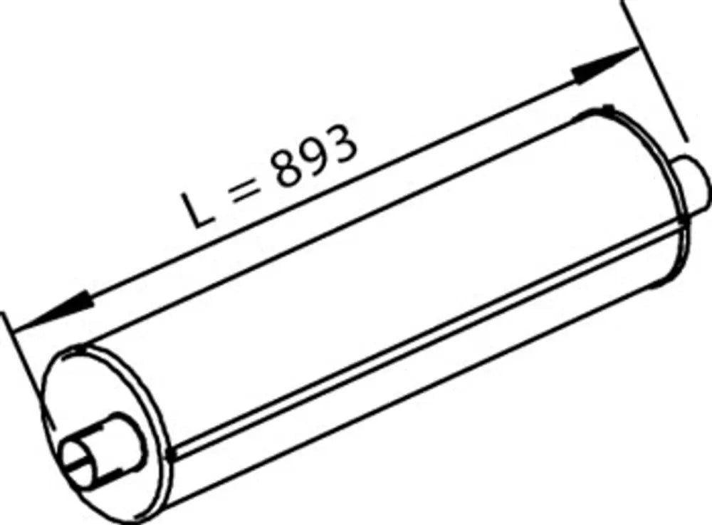 Silenziatore per Iveco - 28342