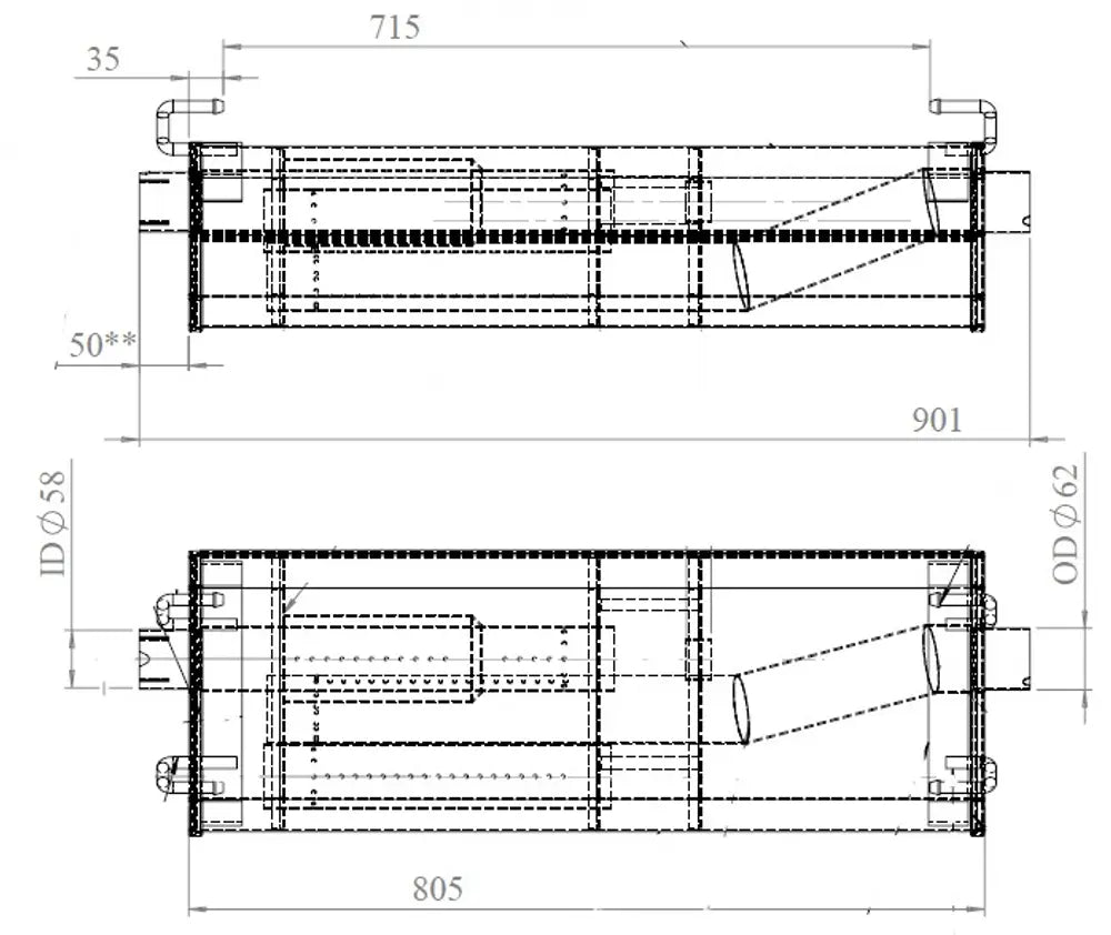 Silenziatore per Iveco - 28408