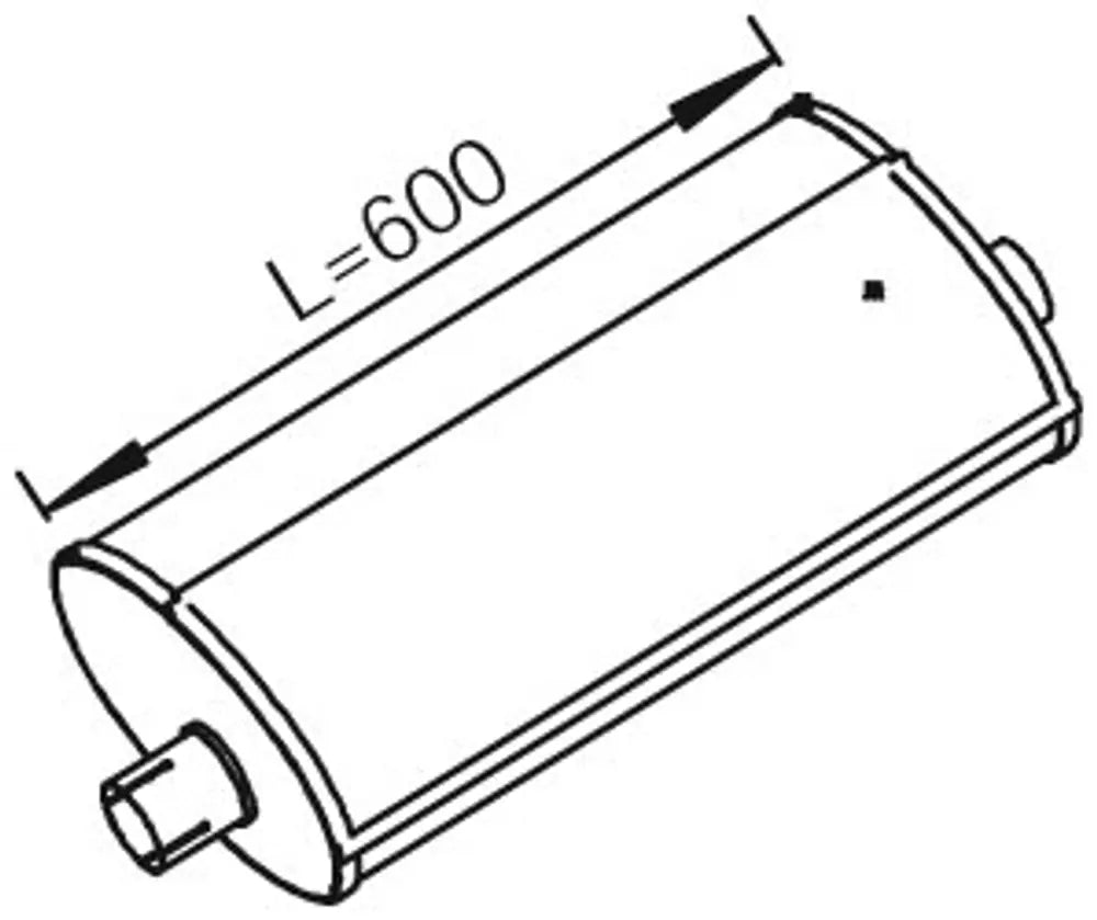 Silenziatore per Iveco - 28419